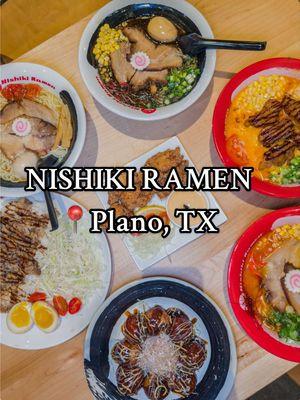 New Ramen spot  Nishiki Ramen 📍109 Legacy Dr Suite 140, Plano, TX 75023 #dallastx #dallashotspots #dallashiddengem #planotx #ramennoodles #dallasrestaurants @nishiki_ramen 