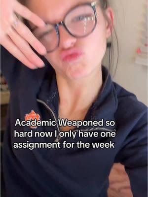 2025 is the time to become an academic weapon 💪 (for now..) #college #collegelife #ucf #funny #collegestudent #collegehumor #academicweapon #school #goingtoschool #smart 