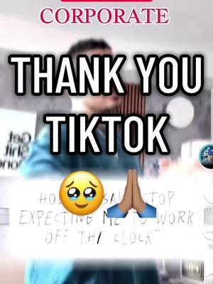 Im angry. Im sad. Im frustrated..but I’m also deeply grateful and appreciative of this amazing community we’ve been able to build together. Thank you to every single member of the corporate clapback academy. If my videos ever helped you at work, even in some small way, then I feel fulfilled. Thank you 🙏🏽🥶 #tiktok2020 #tiktok2023 #socialmedia #tiktok #nostalgia #fyp 