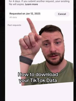 How to download your #tiktokdata #tiktok #howto