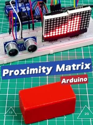 LED Matrix Animates Distance!  #DIY #arduino #electronics #stemeducation #sunfounder #stemeducation 