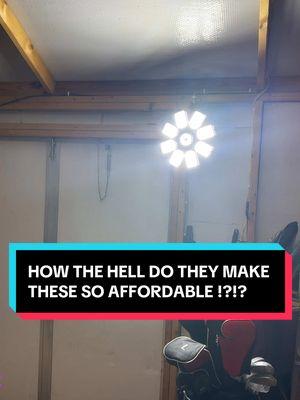 OMG HOW ARE THESE SO AFFORDABLE !?!?? ABSOLUTELY AMAZING !!!! #garagelights #ledlight #brightlight #ledlights 