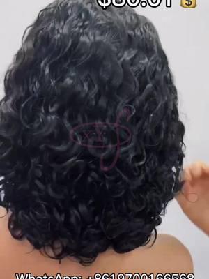 Water wave lace bob wig🥰Good hair texture!🫶🏾❤️#fyp #foryoupage #humanhair #lacewig #wig #bob #curlyhair #cutehairstyles #waterwave #closurewig #xyshair 