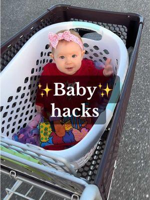 Helpful baby hacks are surprisingly simple 💡 #babycloset #babyonesie #babyhacks #babyshopping #newmomtips 