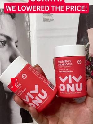 #womenshealth #probiotics #vivonu #fyp #womensprobiotics 