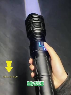 Rechargeable LED Tactical Flashlight 🔦 | 5 Zoomable Modes for Versatile Lighting 🌟 | Portable & Perfect for Camping, Hiking, and Outdoor Adventures 🏕️ #LEDflashlight #tacticalflashlight #outdoorlighting #campinggear #hikingessentials