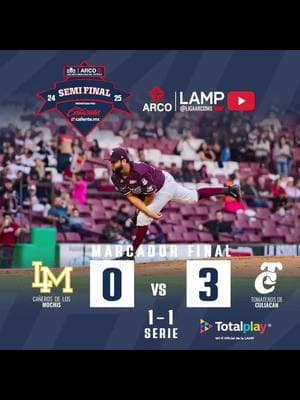 SEGUNDO JUEGO DE LA SERIE DE SEMIFINALES, AHORA AMBAS EMPATADAS...  SIGUELAS EN NUESTRAS TRANSMICIONES EN VIVO #naranjerosde #cañerosdelosmochis #charrosdejalisco #tomaterosculiacan #ligadelpacifico #beisbol #coloradosports #2025 #2025 #trending #mexico🇲🇽 #ligaarco #