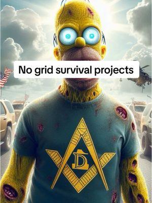 No Grid Survival Projects 📖#fyp #viral #trending #real #nogridsurvivalprojects #diyprojects #DIY #simpsonspredictions 