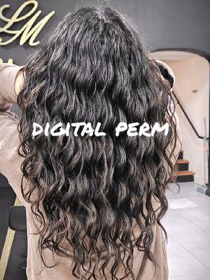 digital perm for natural-looking waves #韩国美发师 #digitalperm #perm #permmaster #hairbyclairechang #lamagiehairsalon #master #asiansalon #koreansalon 