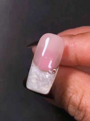 Luxurious Pink Aura Thread Shell Gel French Nails💗💅 #rosalindbeauty #rosalindgelpolish #pinknails #frenchnails #cateyegel #nailsoftiktok #howtonails #nailtech #diymani#nailtutorial #nailtips #nailtipsforbeginners #foryourpage #fypシ