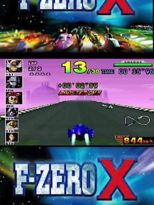 F-Zero X Gameplay Appreciation Post  #FZero #F0 #Nintendo64 #retrogameplay 