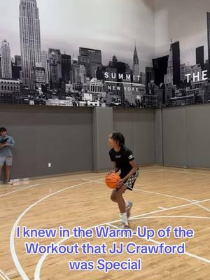 JJ Crawford is the next BIGTIME guard coming up. He has a crazy IQ, elite handle and a jumper 💯 #JJCrawford #13YearsOld #NextUp #FYP 