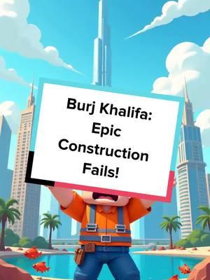 Unbelievable blunders from the Burj Khalifa! Discover the hilarious mishaps that happened during its construction! #BurjKhalifa #UAE #ConstructionFails #History #Humor