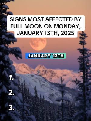 Jan 13 • Full Moon in Cancer #fullmoonjanuary2025 #cancerfullmoon2025 #2025astrology #january2025astrology #fullmoon 