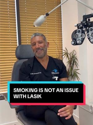 You can smoke before or after LASIK 🚬💨 #tiktok #smoke #lasik #lasikeyesurgery #vision #visioncorrection #doctorsoftiktok #surgeonsoftiktok #surgery #eyes #eyesurgeon #ophthalmology #ophthalmologist #eyesurgery #fyp #foryou #foryoupage 