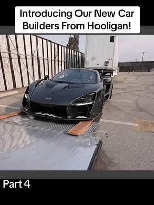 Introducing Our New Car Builders From Hooligan! Part 4 #introducing #new #car #builder #hoonigan #foryou #fyp #dailydrivenexotics 