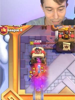 When ability doesnt reach… 💀#clashroyale #clashroyalememes #clashroyalemoments #goblinstein 