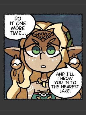 Zelda meets Sonia and Rauru: revisited  Comics by Setzcomics  Cast: Zelda, Sonia - Haley Hylia Rauru - Wyatt Henry  #zelda #totk #comicdub #rauru 