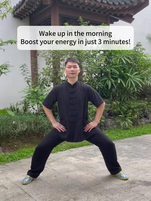 "Boost your energy in the morning with this quick exercise flow! Perfect to wake up the body and start your day feeling refreshed. #MorningRoutine #EnergyBoost #Qigong #EnergyFlow #MorningStretch #HealthyLifestyle