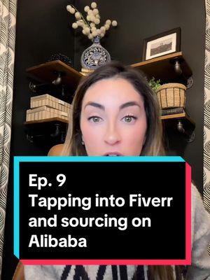 Episode 9: how to tap into Fiverr for design help. And Alibaba for printing one of the products on TirisManor #buildingabusiness #entrepreneur #shopify #fiverr #alibaba