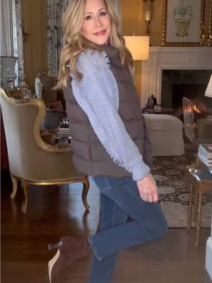 #LTKFind  Winter Style… #fashionover50 #ootdinspo #outfitoftheday #fabulousover50 #whatiwore #over50style #mystyle #over50club #crazyblondelifeblog  @Brochu Walker sweater @Veronica Beard boots