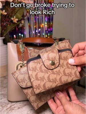 Women's Fashionable Handbag & Wallet. This makes a perfect gift for anyone. #handbag #handbags #pursetok #purse #musthaves #bagset #fypシ゚viral 