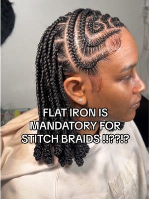 Replying to @hairbyaurumluxstyles FLAT IRON IS MANDATORY FOR BRAIDS NOW !!?!!! #blackbraider #greenscreenvideo #fyp #atlbraider #braidersontiktok #femalentrepreneur #atlantabraider #gsubraider #georgiastatebraider #hapevillebraider #clarkbraider #braider #greenscreen #braiderbytheairport #airportbraider #braidersoftiktok #atlstitchbraids #atlcornrows #atlknotless #atlknotlessbraids #stylisthumor #braiderhumor 