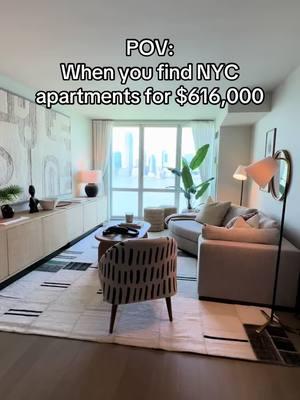 Studio $616,000 1 bed $667,000! #nycapartmenttour #newyorkcity #apartmenttoursnyc 