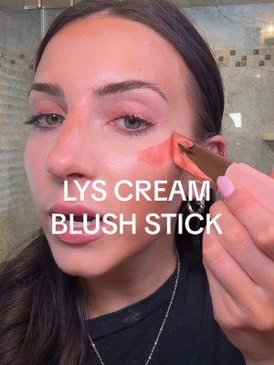 the LYS bronzer is so hyped but the BLUSH?!  ✨using shade “bubbly” ✨ ultra creamy and pigmented but blend so easily SO much product for only $20. Grab it while it’s back in stock!! @LYS Beauty  #lysbeauty #lys #lysaimhigh #lysblush #lysblushstick #lysbeautyblush #blushstick #creamblush #affordablemakeup #affordableblush #lyshigherstandardblush  #blushrecommendations #makeuprecomendation #ttsbeautybesties #tiktokshopcreatorpicks #newyearnewaura 