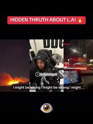 I hope everyone affected is getting help! What’s yall thoughts on the L.A fires? Make sure to follow me on YouTube, link in bio!  #3rdeye #crownchakra #hiddentruth #losangeles  