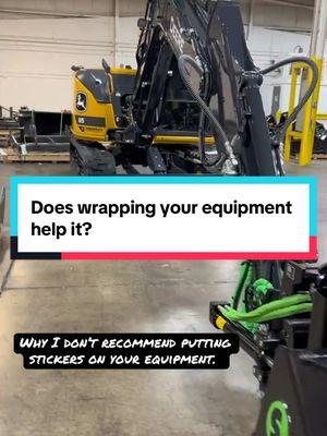 🚧 Think Twice Before Wrapping Your Equipment! 🚧 Wrapping your heavy equipment might seem like a good idea for branding, but it could cost you more in the long run! Here’s why: ❌ Adhesive Nightmare: Sticky residue is tough to remove and can damage your paint. ❌ Faded Paint Woes: Sun exposure creates uneven fading once wraps come off, leaving your equipment looking patchy. ❌ Repainting Costs: Removing wraps often leads to expensive repainting, or worse, equipment that looks sub-par. 🛠️ Protect Your Investment: Instead of wraps, choose long-lasting protective coatings that enhance durability and keep your equipment looking great without the hassle! 👉 Message us to learn more about smarter ways to protect your equipment! 💪  #EquipmentCare #ppf #wrapping #TailorMadeDetailing #equipment #tractors #construction #cement #concrete #earthmoving #dirtwork #vinylwrap #windowtint #bluecollar #johndeere #caseih #skidsteer #backhoe #wheelloader #fyp 