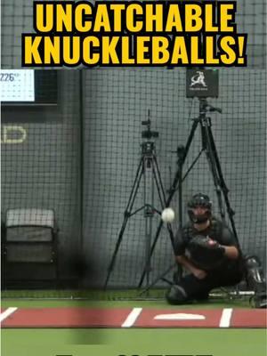 Uncatchable Knuckleballs! 😳 Kenny Serwa's uncatchable knuckleballs (up to 88.5mph). @KennySerwa Thanks to @TreadAthletics for the clips. #pitching #pitchingninja #MLB 