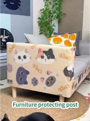 Protect your furniture in style with our Furniture Protector Film! 🖼️🐾 Designed to look like a painting, it not only keeps your doors and furniture safe from scratches but also adds a decorative touch to your home. Functional and fabulous! 😻✨ #FurnitureProtector #StylishHome #ScratchResistant