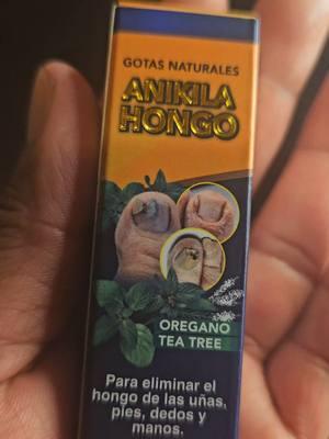 Gotas naturales para eliminar el hongo de las uñas, dedos, pies y manos.  #gotasnaturales #hongo #uñas #anikilahongo #TikTokShop 