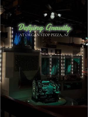 Because who needs the ground when you’ve got wings and a wicked sense of humor 😉 #ArizonaPlaces #OrganStopPizza #Organ #Wicked #DefyingGravity #CynthiaErivo #Elphie #Elphaba #Glinda #WickedMovie #Broadway #Fyp #ForYou #Rare #ArizonaCheck #ArizonaRestaurant #WizardOfOz #Music 