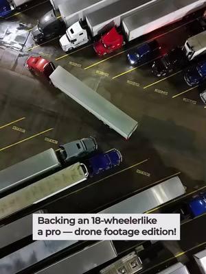 This impressive backing maneuver shows the sheer skill and precision of an experienced trucker. With the help of drone footage, you can witness every meticulous move as this 18-wheeler is expertly parked between the lines. It’s not just about getting the job done but doing it with finesse. Hats off to the driver for proving why truckers are true professionals on the road. Would you have the nerves for this? Share your thoughts below! #hmdtrucking #truckingjobs #trucker #truckdriver #trucking #truckerlife