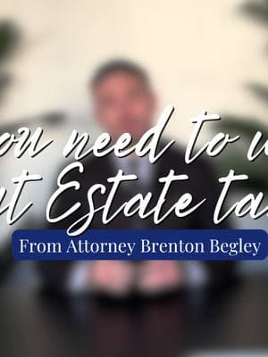 🎥 New Video Alert! 📹 Attorney Brenton Begley answers the common question: "Do I need to worry about estate taxes?" 💰🏛️ In this video, Brenton breaks down what estate taxes are, who they affect, and how you can plan to minimize their impact. Got questions about your estate? Schedule a free consultation today! 📞 Call 1-888-999-6600 or 🌐 visit mcelderlaw.com/scheduling. #EstateTaxes #EstatePlanning #LegalAdvice #McIntyreElderLaw #FreeConsultation #elderlaw #charlottenc #shelbync #hendersonvillenc #northcarolinalaw #northcarolinaestateplanning #elderlawattorney