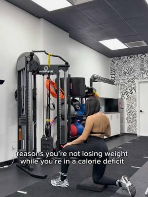 LETS BE REAL ⬇️ If you’re not losing weight in a calorie deficit you’re probably NOT in a calorie deficit!  Now although this is true there are some cases where this wouldn’t be accurate. If you are truly in deficit and still not seeing results it could be because of… 1. Hormonal imbalances 2. Stress  3. Lack of sleep 4. Inconsistent exercise 5. Not tracking your calories accurately #njpersonaltrainer #fitness #fitnessmotivation #njgym #motivation #calories #caloricdeficit #fatloss #losingweight #weightloss #howto #howtoloseweight 