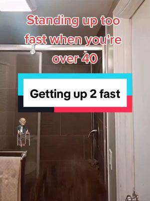 When you're over 40 and you stand up too fast! #adultproblems #genx #millennial 