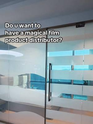 Do you want to have a magical film product distributor?#fyp #newproduct #factory #oem #odm #smartfilm #tiktok #foryou 