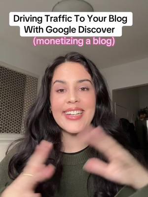 Driving traffic to your blog with Google Discover. Google picked up one of my blog posts in december and send me A LOT of traffic for 3 days. Now I want to learn how to do it again!! 👩🏽‍💻 📌also, sign up for my free 7-day blogging crash course! This puts you on my email list where I send blogging related emails sometimes. About things I learned, Pinterest algorithm updates, or tips about what I’ll be learning about Google discover. Really appreciate you signing up! It’s linked in my profile 🔗💌#googlediscover #googleseo #monetizeablog #blogging #seotips #malenapermentier 