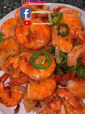 Si te gusta mi contenido sígueme en mis otras redes sociales !!! #recetaszona11 #lunchformyhusband #cookingformyhusband #husdandwife #shrimps #camaronesaladiabla #chinafood 