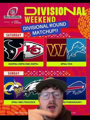 #greenscreen DIVISIONAL ROUND MATCHUP!! #cheifs #texans #lions #commanders #eagles #rams #vikings #bills #ravens #NFLPlayoffs #nfl #football #SportsUpdate #GameDayRecap #238 #238cards #redzone 