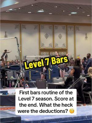 #level7bars #barroutine #gymnasticsscoring #gymnastic #gymnasticscoach #gymnasticsjudge #gymnastics #GymTok #stucklanding #clearhiptohandstand #gymnasticsmeet #gymnasticsbars 