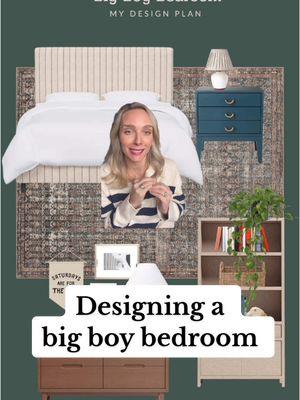 My little guy is growing up, and it’s time to give him a big boy bedroom! From saying goodbye to the crib to bringing in a full-size bed, I’m sharing the entire design plan. 🛏️ Want all the details? Check out the link in my bio for sources and the full blog post! #KidsRoomMakeover #BigBoyRoom #HomeDesign #DIYProjects #RoomTransformation