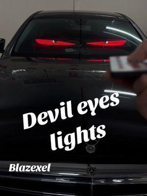 Programmable devil eyes lights for car bus and truck with different sizes#blazexel #fyp #foryoupage❤️❤️ #car #caraccessories #carlover #cardecoration #devileyes #leddisplay #carlights #auto #autoaccessories #automotive #ledpanel #viralvideo 