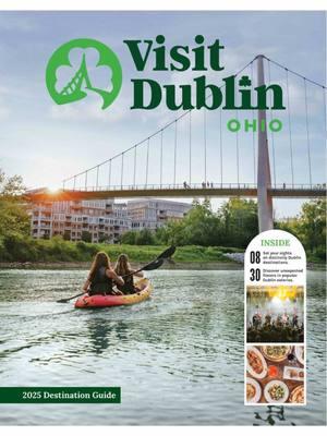 Everyone…the 2025 Visit Dublin Ohio Destination Guide is here!! ☘️ Get it now, link in bio! #dublinohio #sodublin #columbusohio #614columbus #destinationguide #weekendtravel #roadtrip 