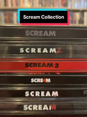 Scream is one of my favorite slasher franchises #movie #scream #ghostface #horror #steelbook #collection 