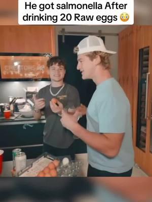 Jack Doherty gave Vince Salmonella 😳 #vinceaesthetic #aesthetic #gym #protein #gymgoals #fyp #crazy #funnvideos #jackdoherty #vinceclips #salmonella #raweggchallenge #eatingchallenge 