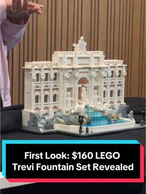 First Look: LEGO Trevi Fountain Officially Revealed ⛲️ This was designed by Mary Wilson and will be $159.99 when it releases on March 1, 2025 with 1,880 Pieces What are your thoughts on this new set?  #lego #legoarchitecture #legonews #trevifountain #trevifountainrome #legocollection #legocollector